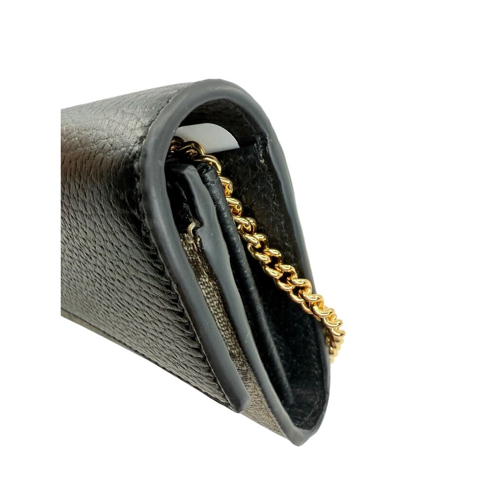 Gucci Bi-Color GG Marmont Wallet on Chain - Picture 3 of 6